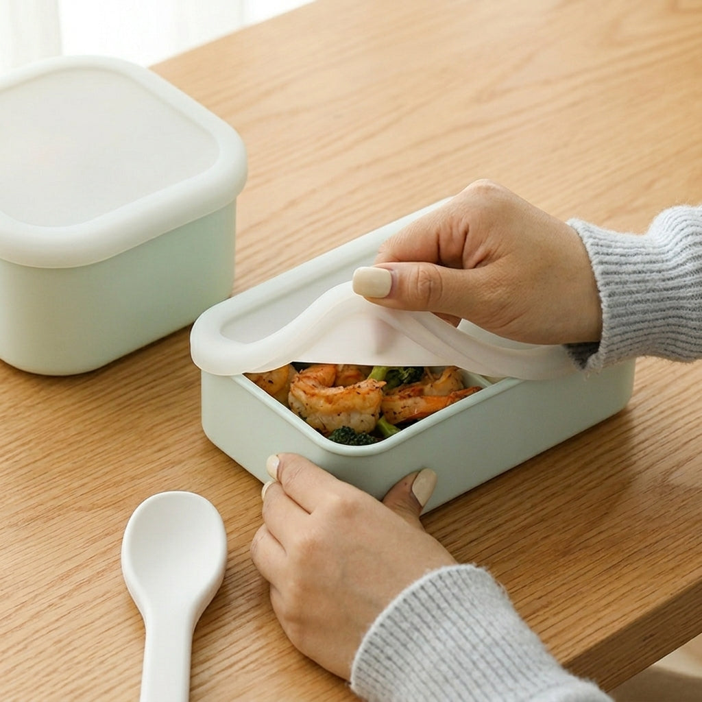 Silicone Sealed Travel Insulated Microwave Safe Lunch Box